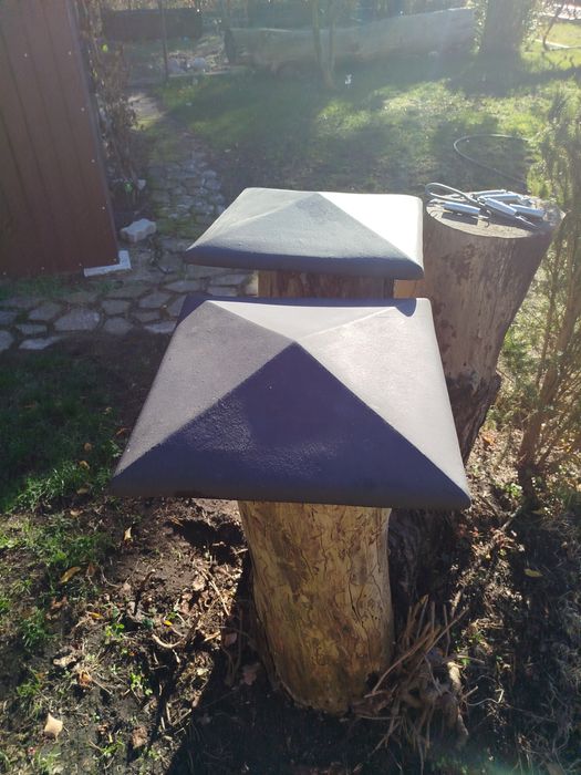 Daszki na słupki kwadratowe kopertowe 43/43