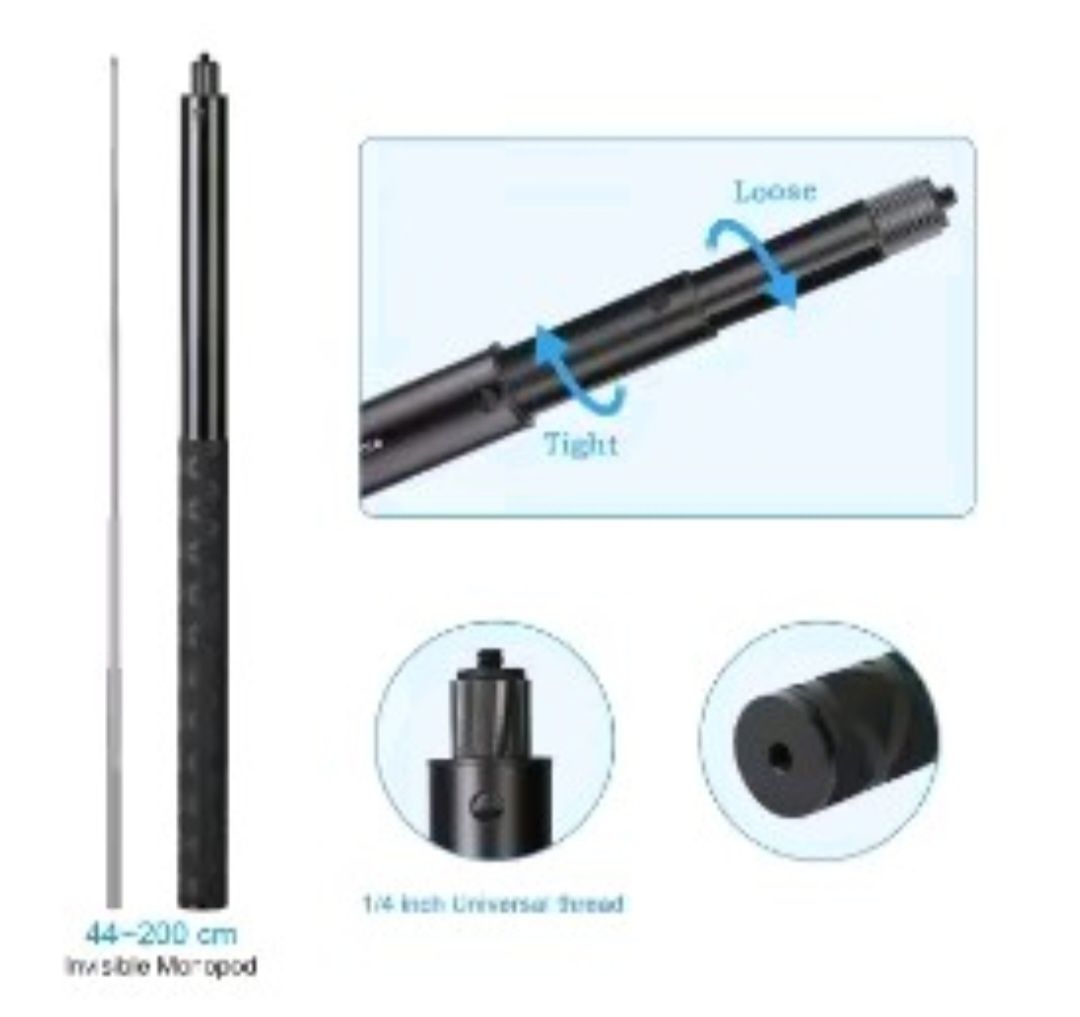 Selfiestick do Insta 360x długość 2 metry metalowy NOWY