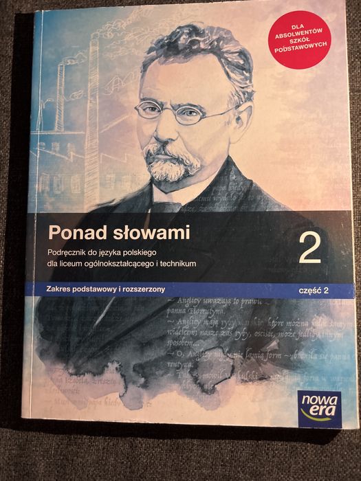 Ponad słowami 2 cz1 i cz2 zakres podstawowy i rozszerzony język polski