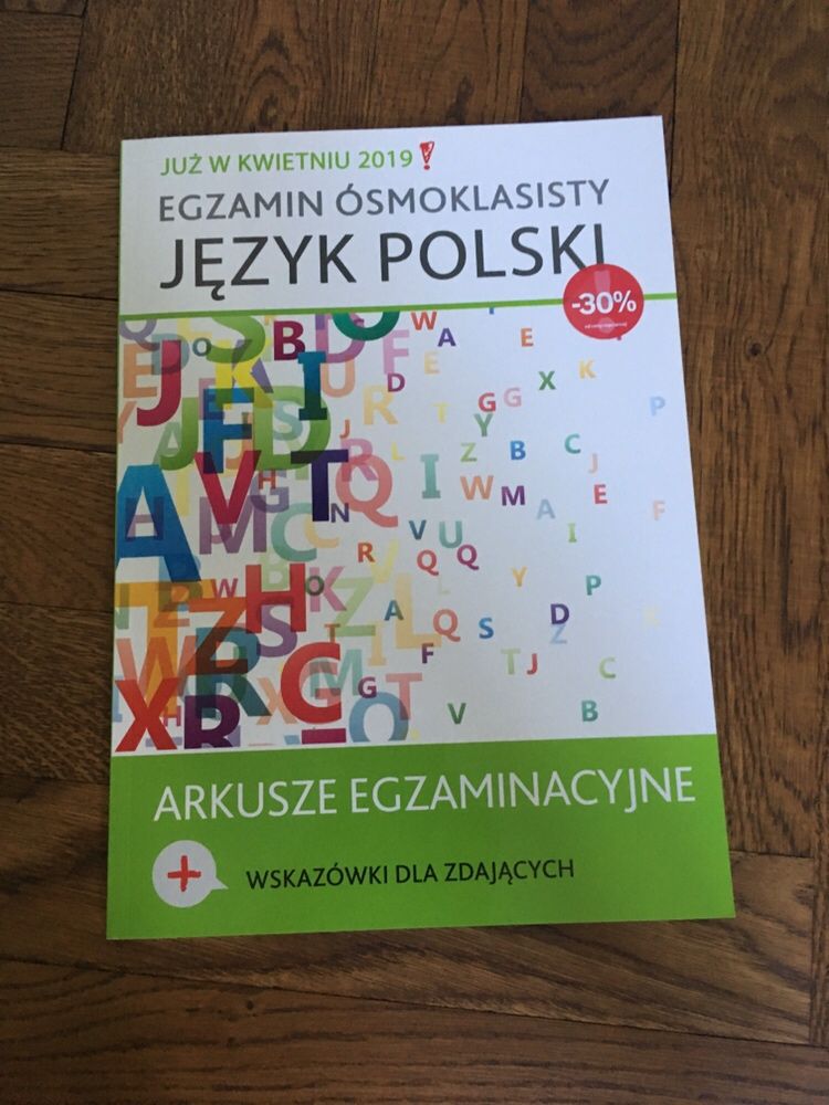 Arkusze egzaminacyjne z polskiego do egzaminu ósmoklasisty