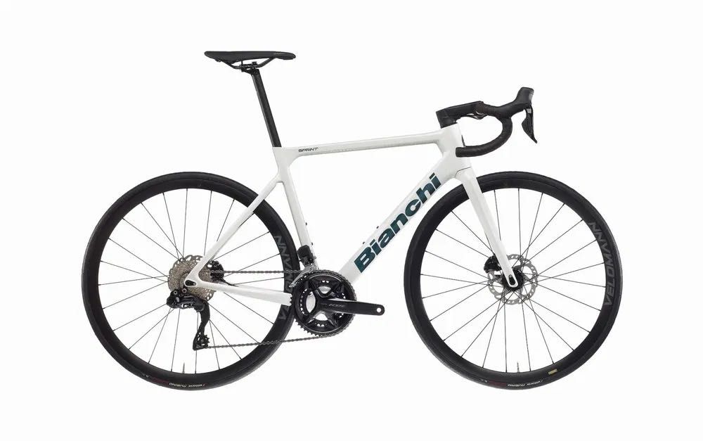 Rower szosowy BIANCHI SPRINT 105 disc 2x12 carbon 50 Light Grey