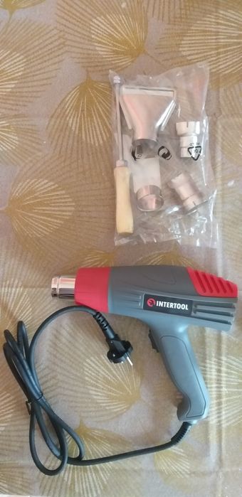 Фен строительный-технический -intertool 2000вт
