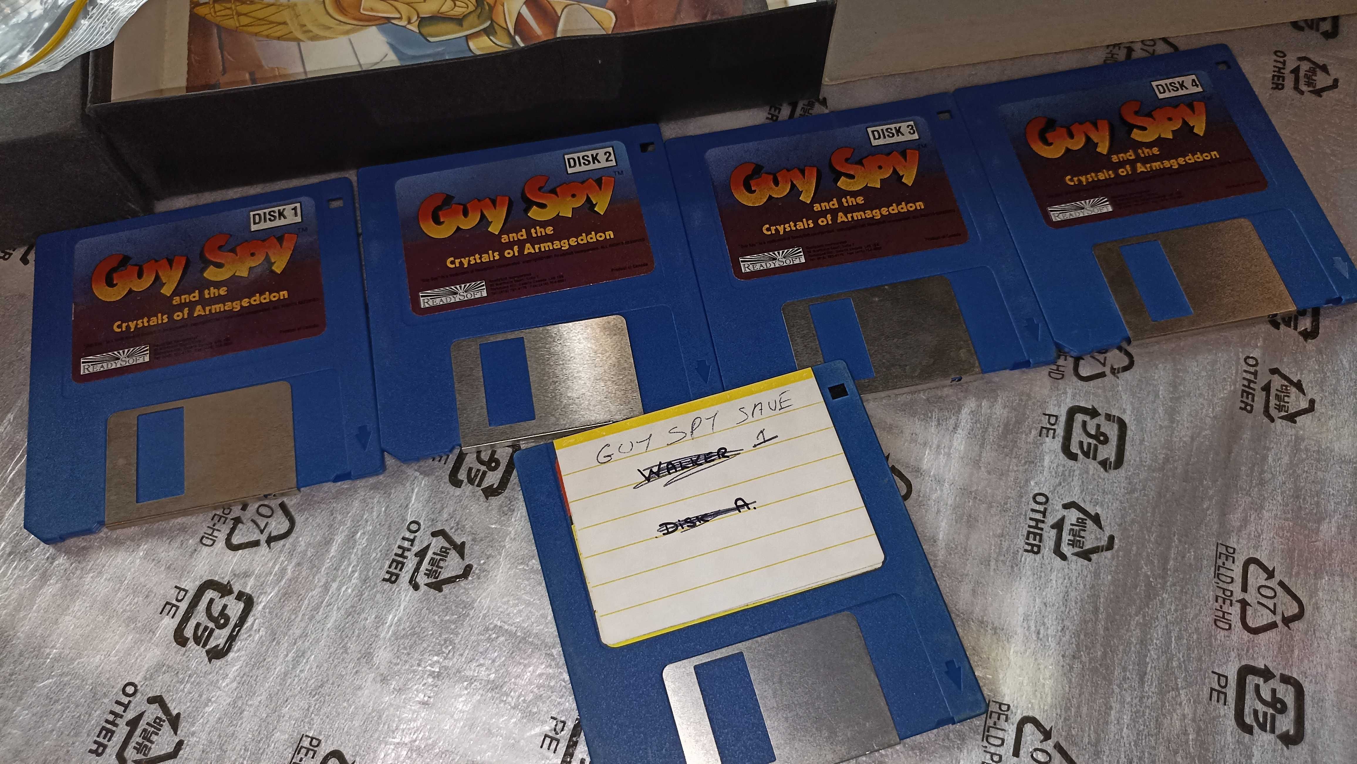 Guy Spy 1991 Amiga gra dla kolekcjonera SKLEP