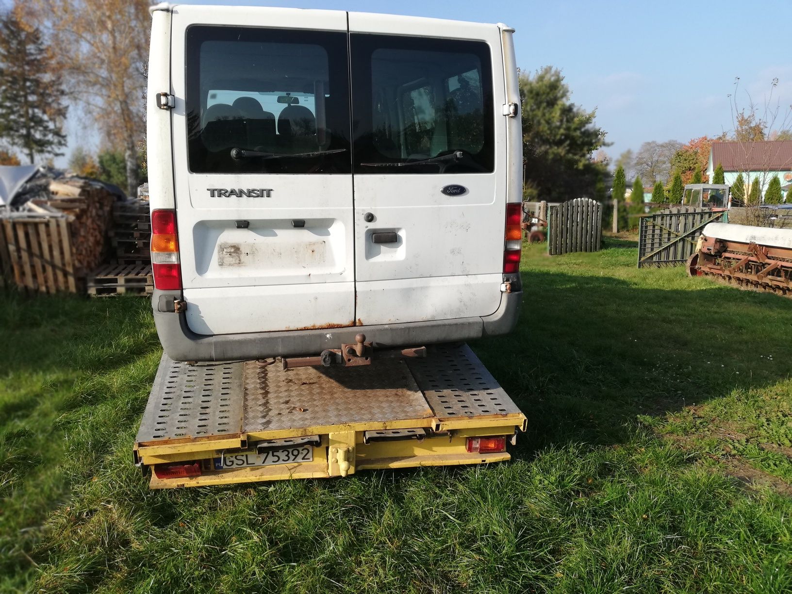 Tylnie drzwi ford Transit 00-13