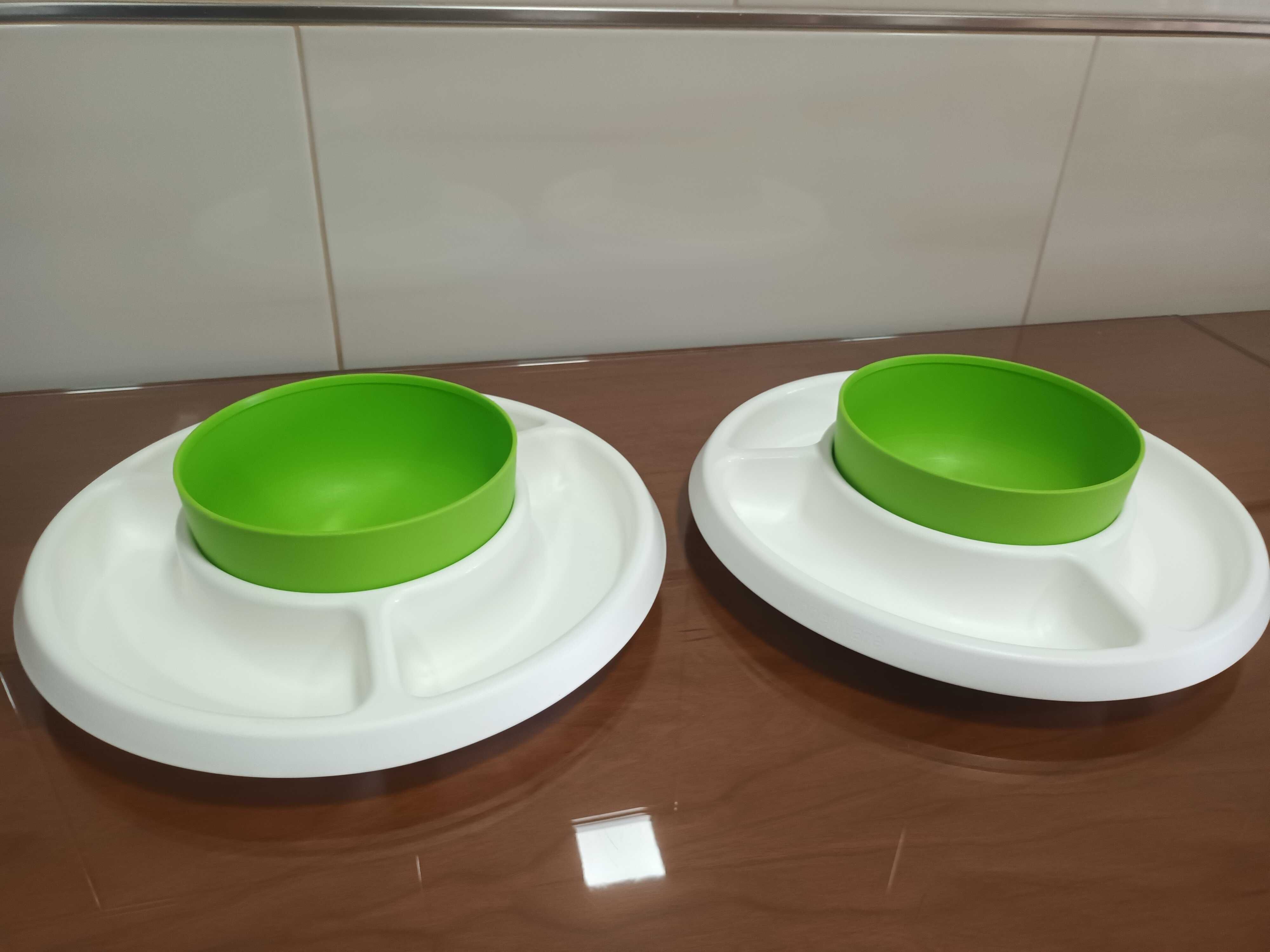 Prato para aperitivo tupperware