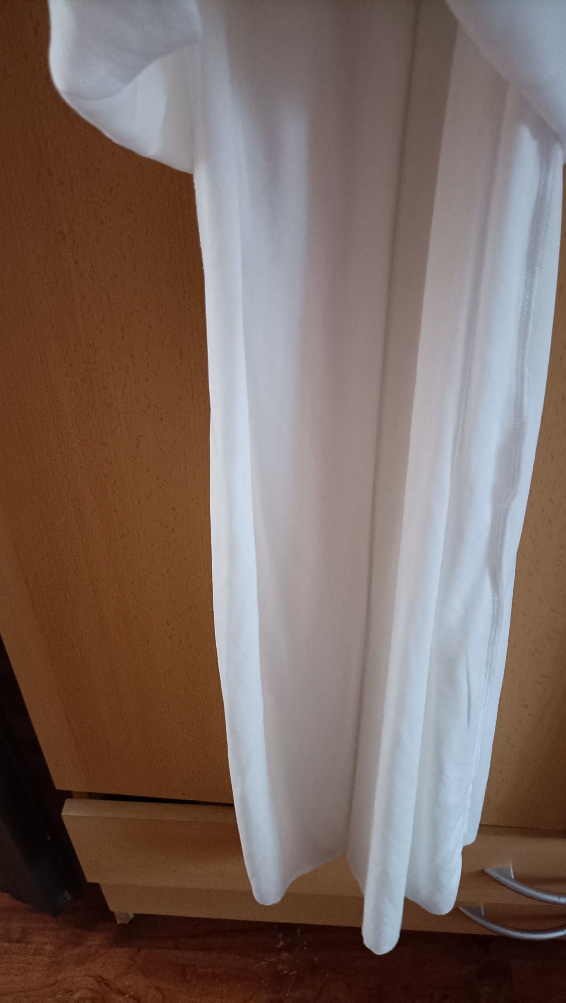 Sukienka biała ZARA