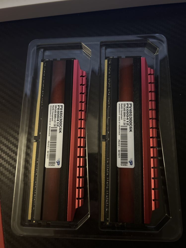 RAM patriot viper 8gb 3000mhz ddr4 cl16 (2x4gb)