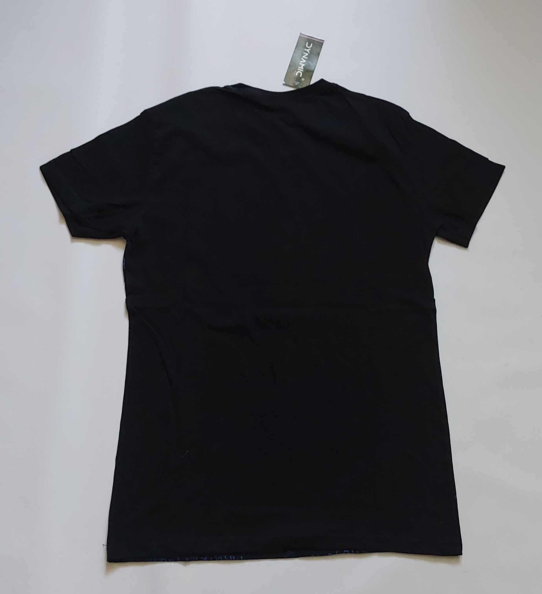 Koszulka męska bawełna t-shirt męski turecki DYNAMIC r. M obwód 104 cm