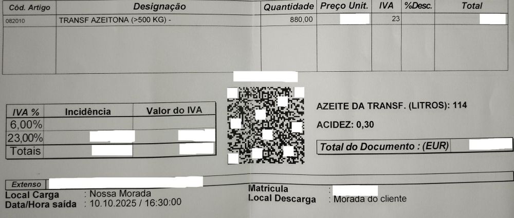 Azeite Virgem Extra Biológico - Ribatejo