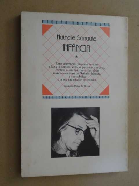Infância de Nathalie Sarraute - 1ª Edição