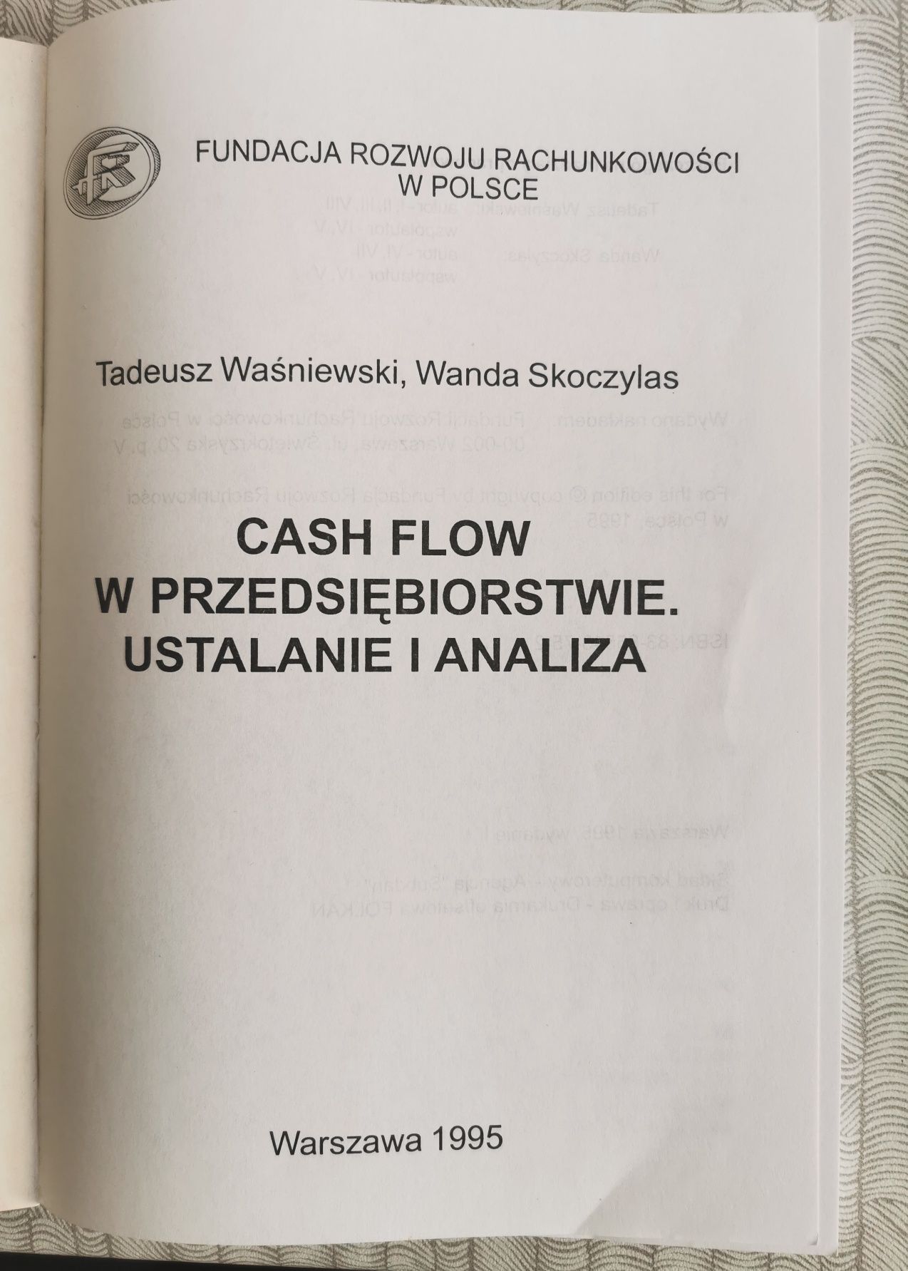 Analiza ekonomiczna i Cash Flow