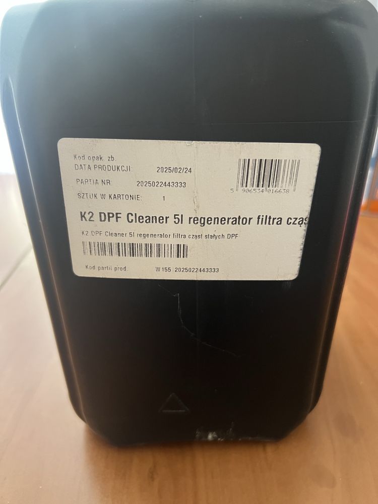Płyn do czyszczenia i regeneracji filtrów DPF/FAB/GPF