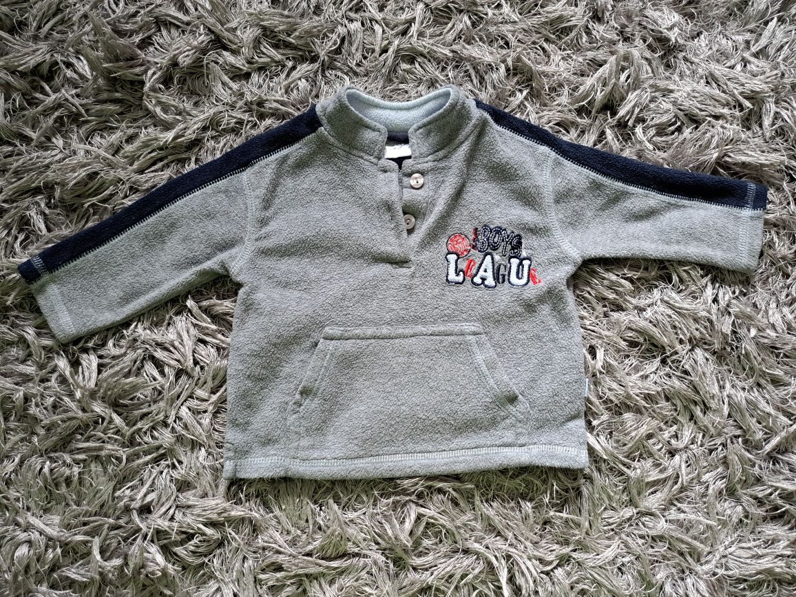 Polar, bluza, 68, okay, szara