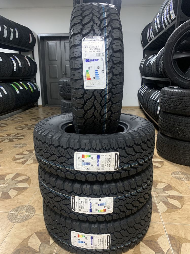 Комплект всесизонних шин 245/75/15 113/110S GENERAL TIRE GRABBER AT