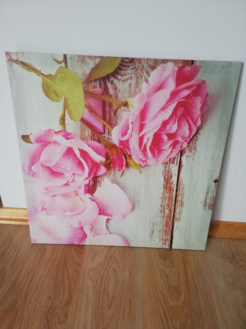 Obraz 58/58cm róże