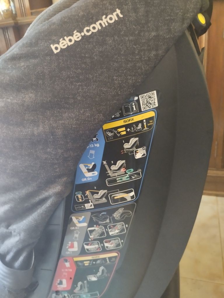 Cadeira auto isofix bebeconfort
