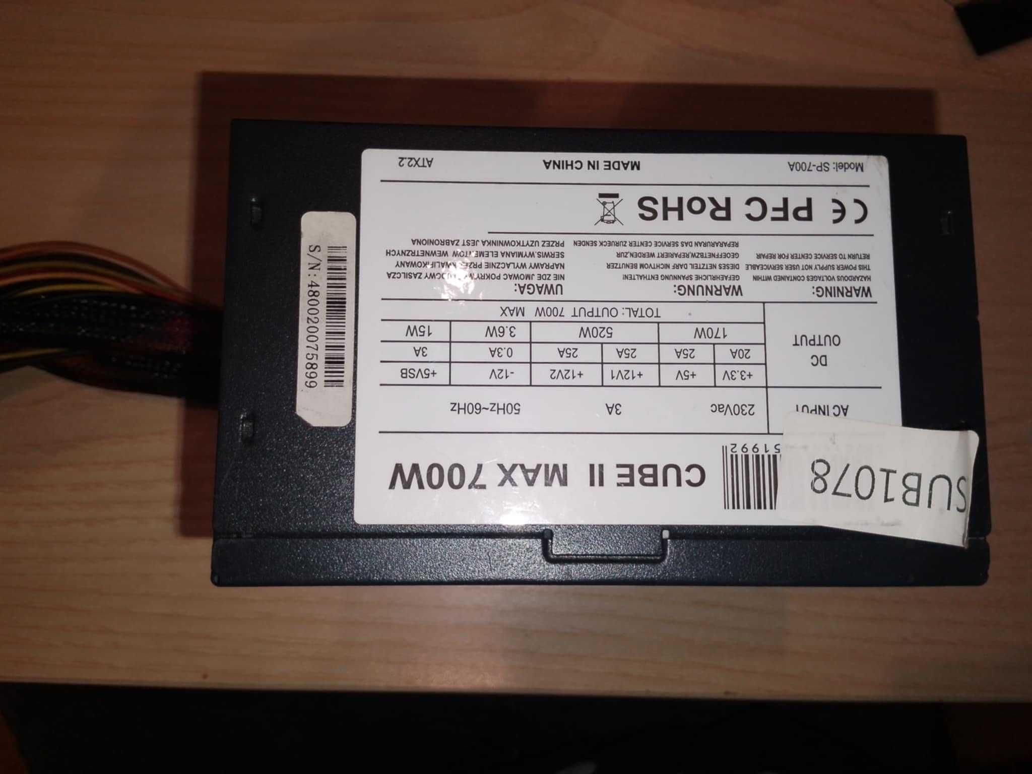 Kompletny Zestaw Komputerowy: Płyta główna, i5, 12GB RAM, HDD 250GB