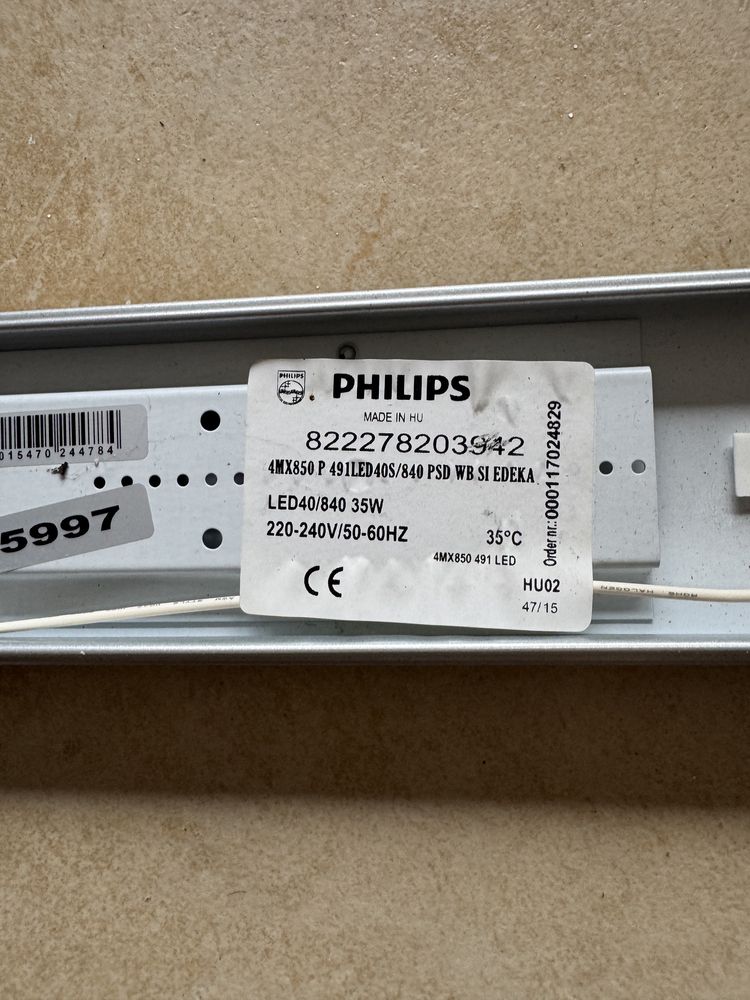 Lampa MAXOS LED PHILIPS 35W 40/850 przemysłowa, garażowa, warsztatowa