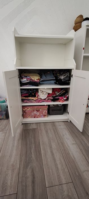 Szafka Biała IKEA model Hauga