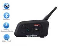 Intercomunicador Bluetooth Capacete Mota V6-1200 (1 unidade NOVA)