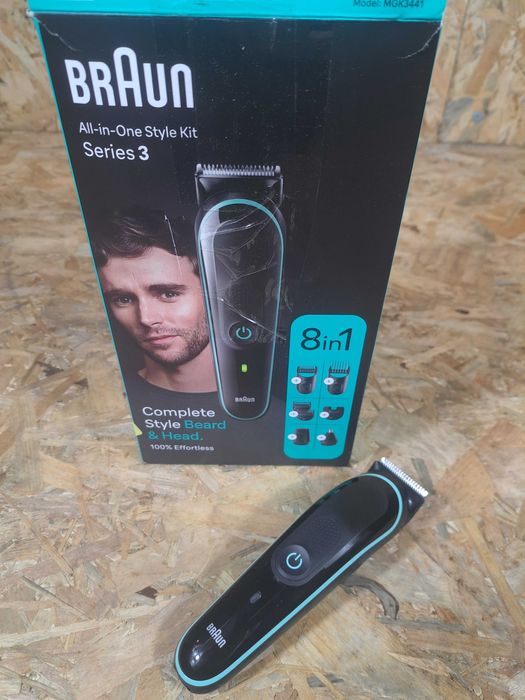 Maszynka Trymer do strzyżenia Braun MGK3441 – zestaw, powystawowa