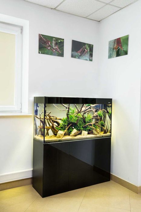 Zestaw Aquael  DROP GLOSSY ST 100 D&N Czarny+Szary