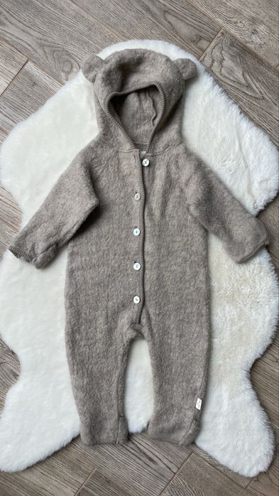 Konges Sløjd kombinezon 100% merino rozmiar 68/74