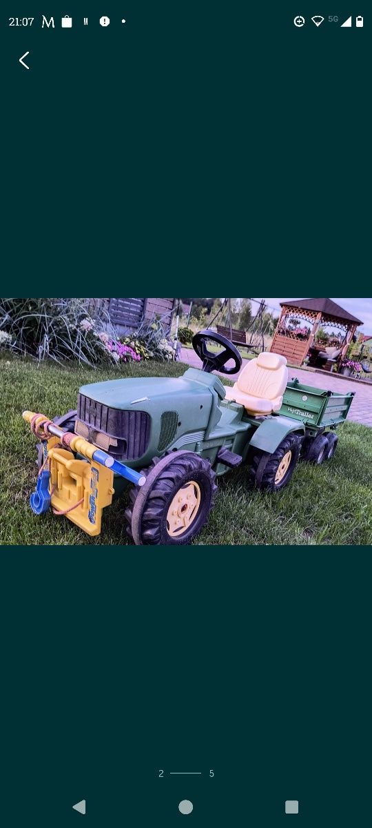 traktor John Deere duży!