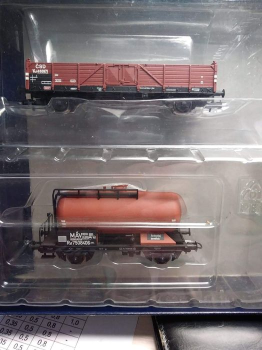 Liliput H0 1:87 zestaw wagonów wschodniej europy PKP MAV CSD JZJ