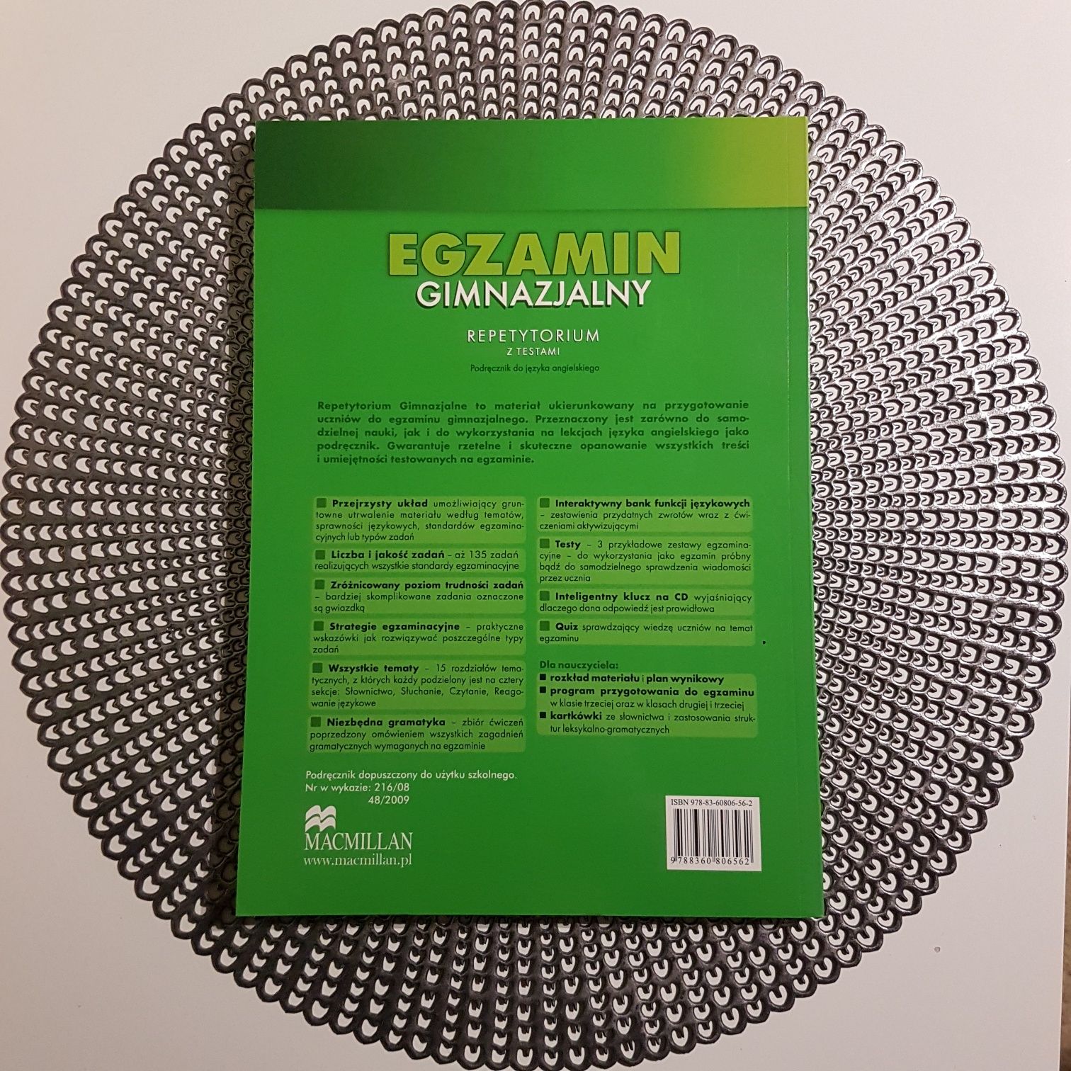 Idealne EGZAMIN GIMNAZJALNY Repetytorium z testami Podręcznik amgelski