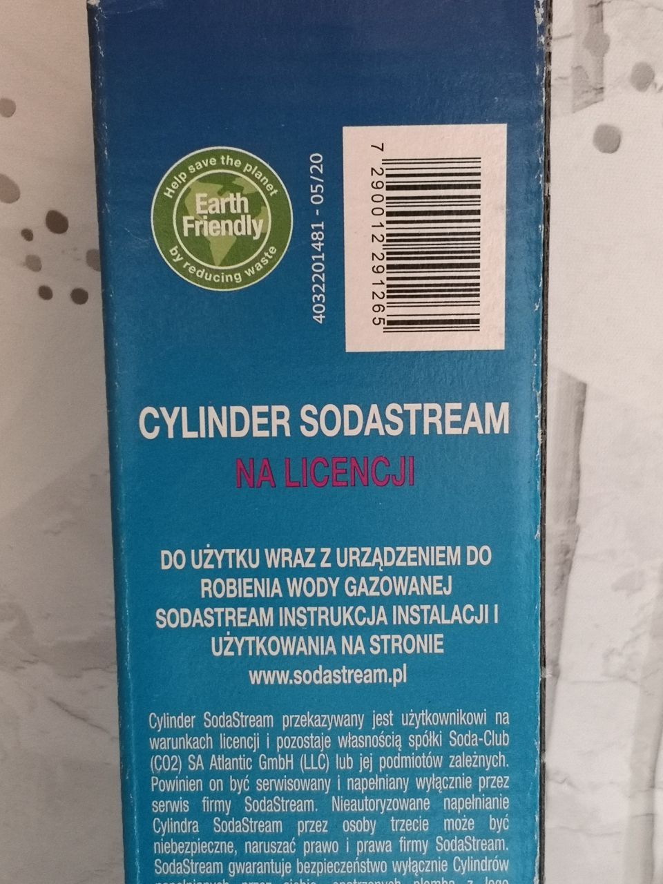 Nabój CO2 SodaStream do saturatora