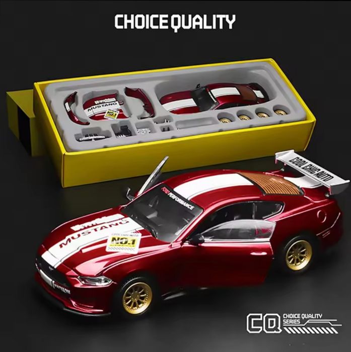 Модель Ford Mustang GT 2018 металева масштаб 1:42, колекційна маш