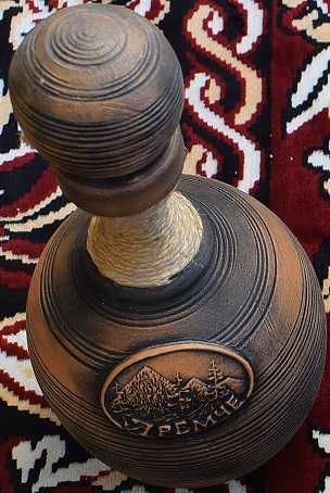 Сувеніри антикварні бутилка фляшка ваза з Карпат Яремче
