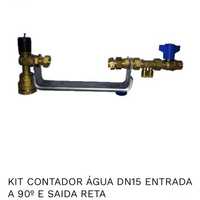 Kit Contador da Água (Entrada 90graus/Saída Reta).  NOVO