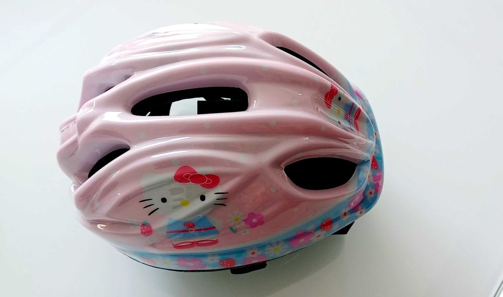 Capacete crianca Hello Kitty