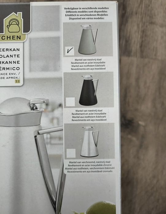 Jarro isotérmico NOVO verde água