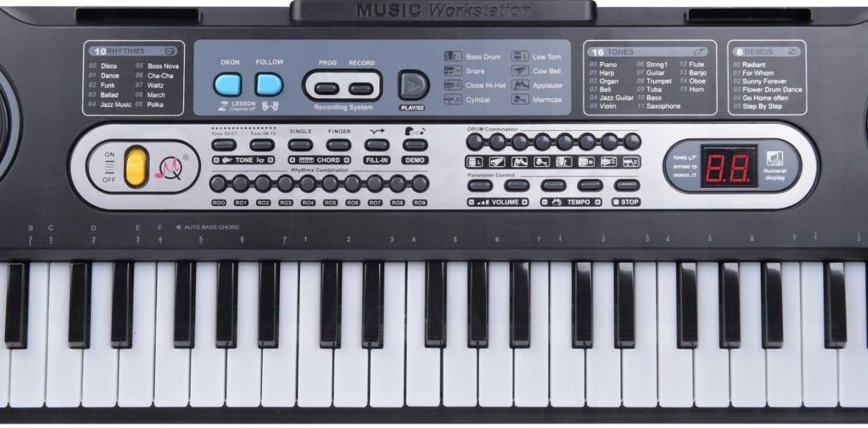 Keyboard organy pianino dla początkujących dla dzieci IDEALNY PREZENT