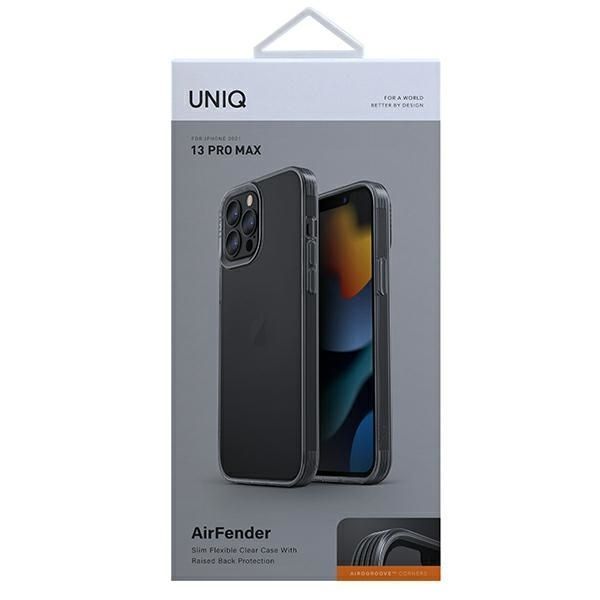 Uniq Etui Air Fender Iphone 13 Pro Max 6,7" Szary/Smoked Grey