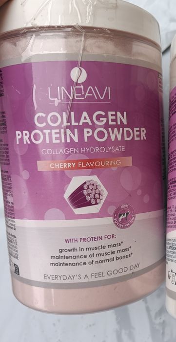 Kolagen hydrolizat proszek wiśniowy 400 g
