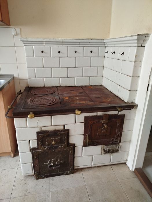 Piec kaflowy - drzwiczki