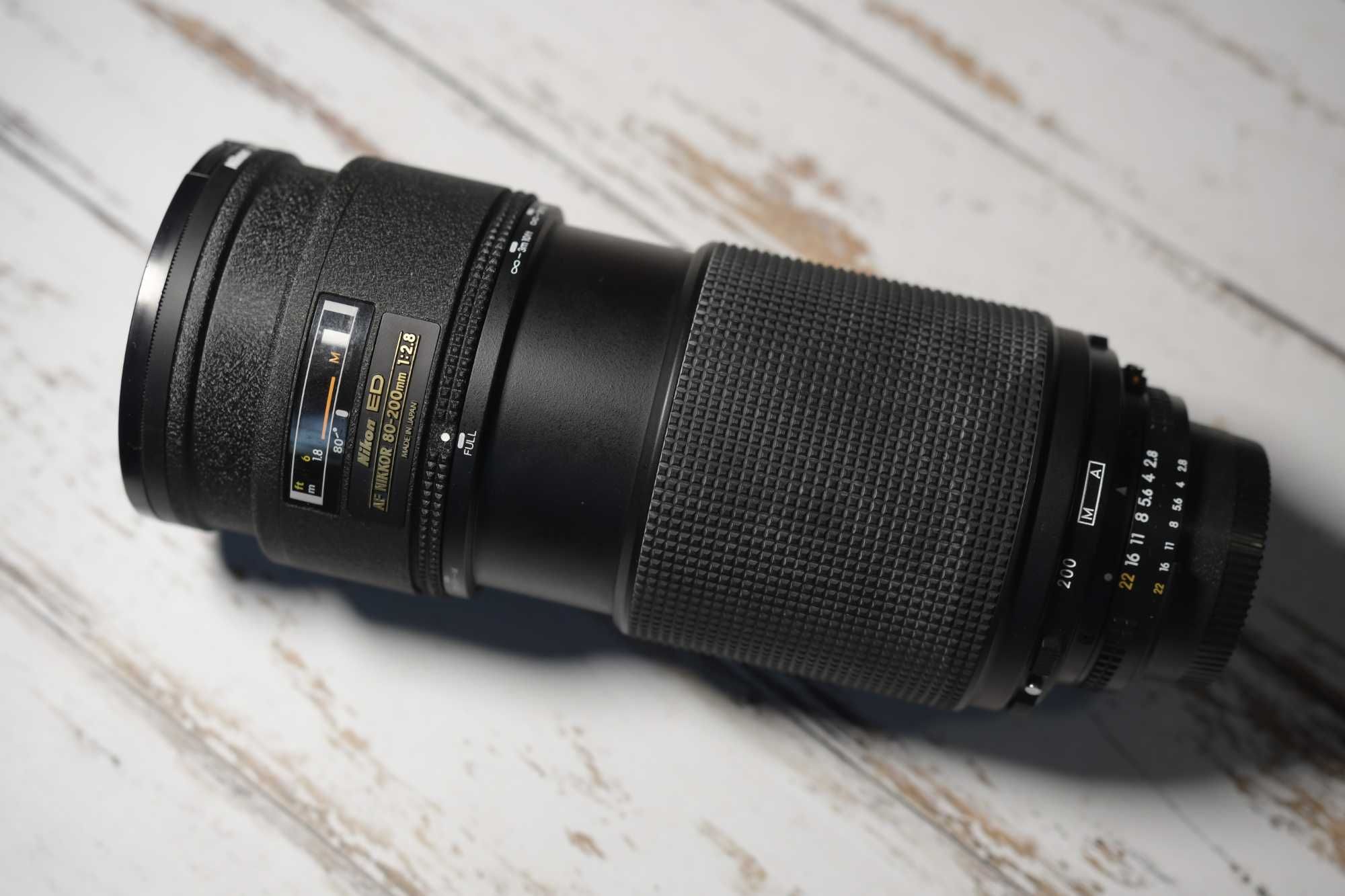 Nikkor 80-200mm f/2.8 AF – BDB - Etui plus filtr