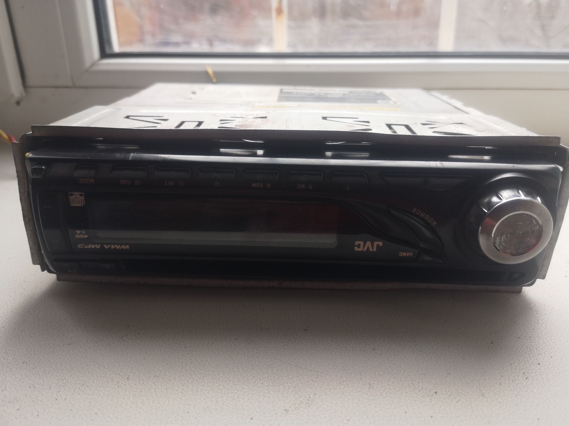 Штатная магнитола Navi аккорд 7, JVC.