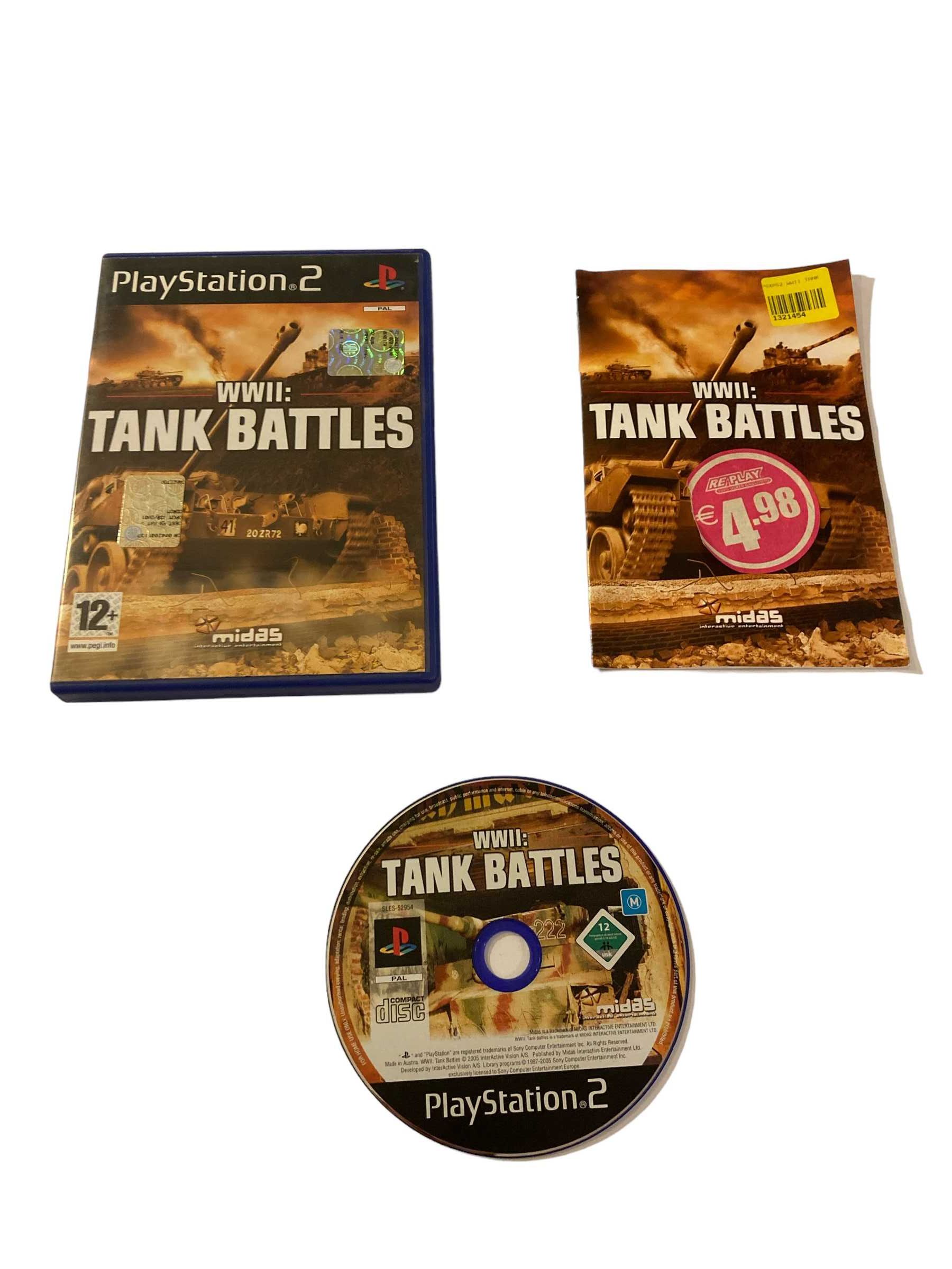 WWII: Tank Battles PS2