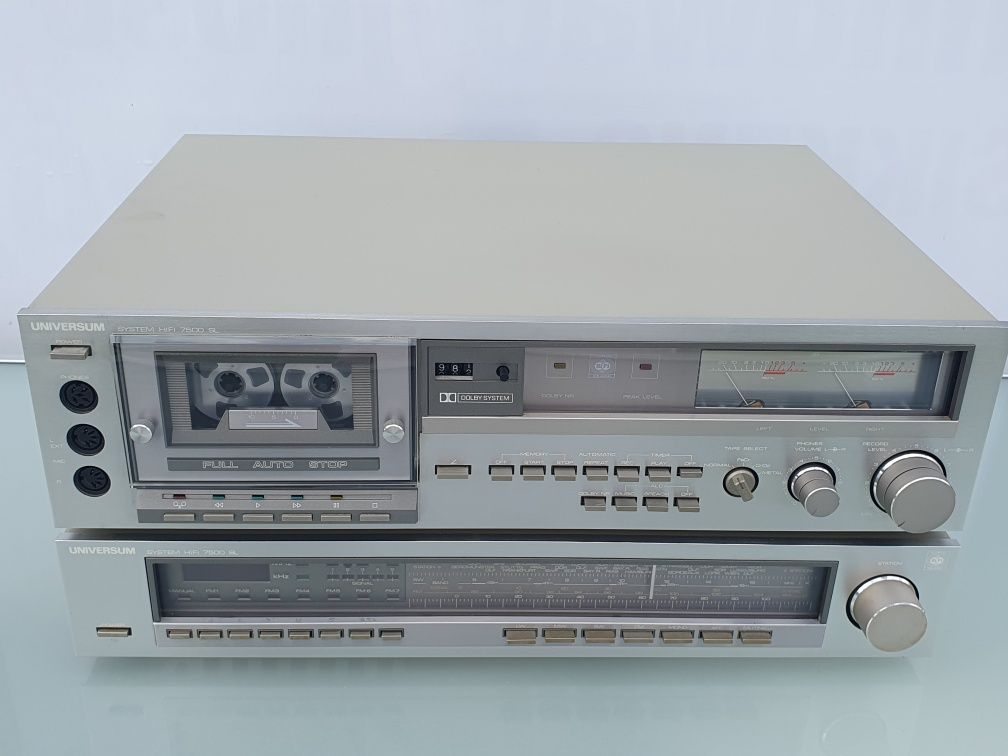 Magnetofon kasetowy Universum seria 7500 plus tuner