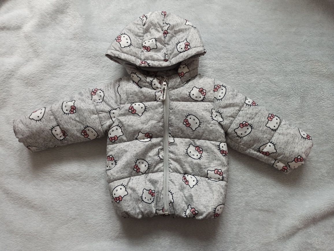 Kurtka zimowa H&M r. 86, Hello Kitty