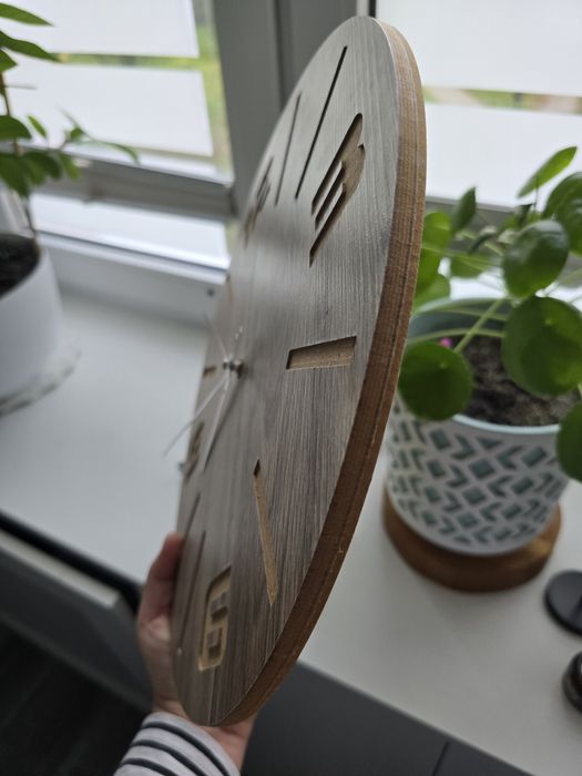 Tarcza zegara styl skandynawski boho - brak działającego mechanizmu