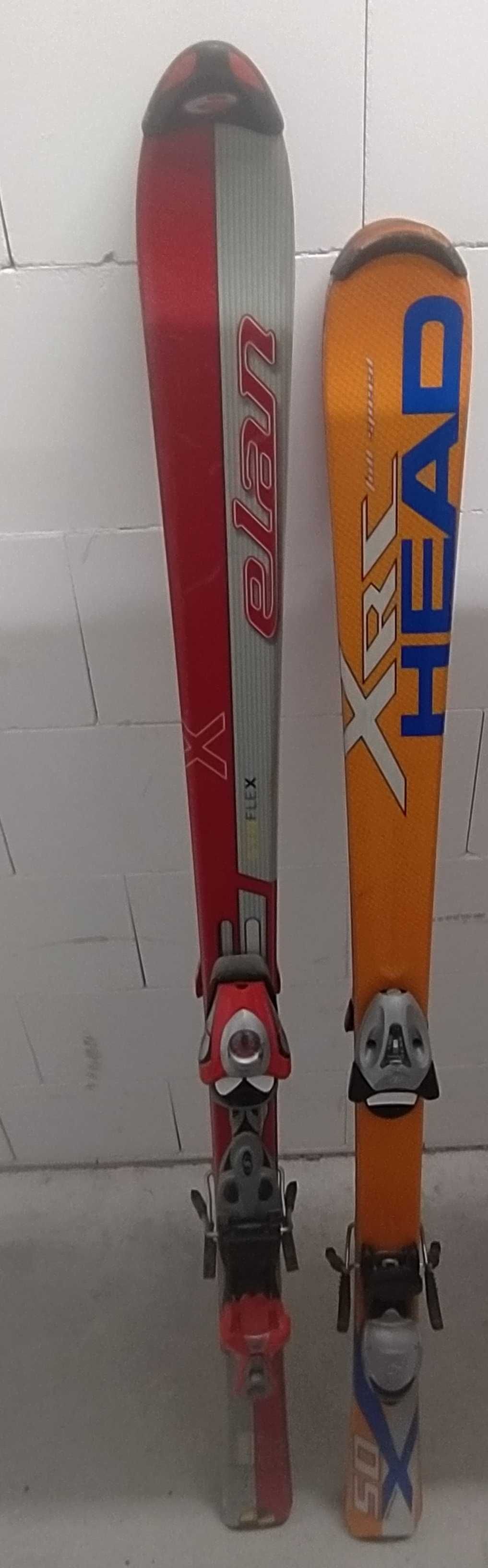 Narty używane 2 komplety