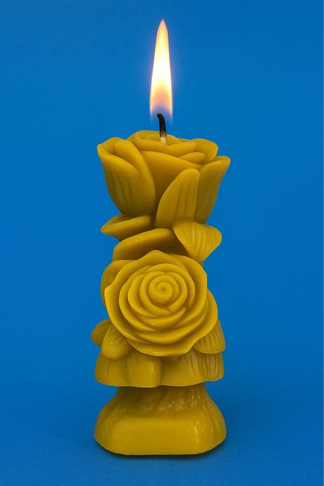 Свічки з бджолиного воску та парафіну