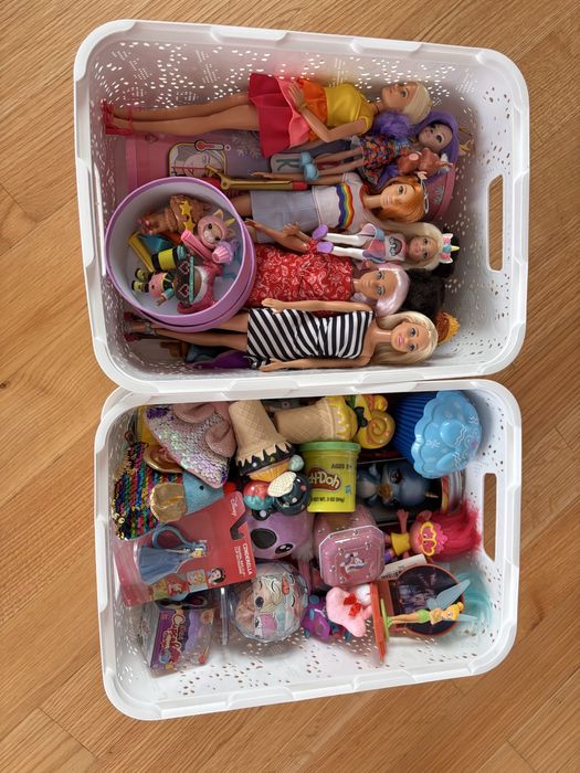 Велика колекція брендових іграшок Barbie, LOL, Ever After High, Disney