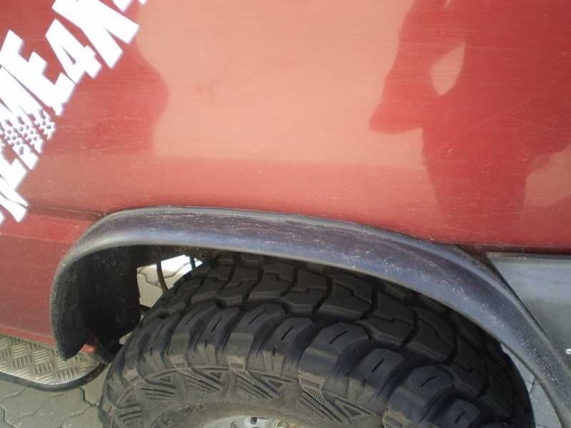 Abas universais laterais em borracha para 4x4